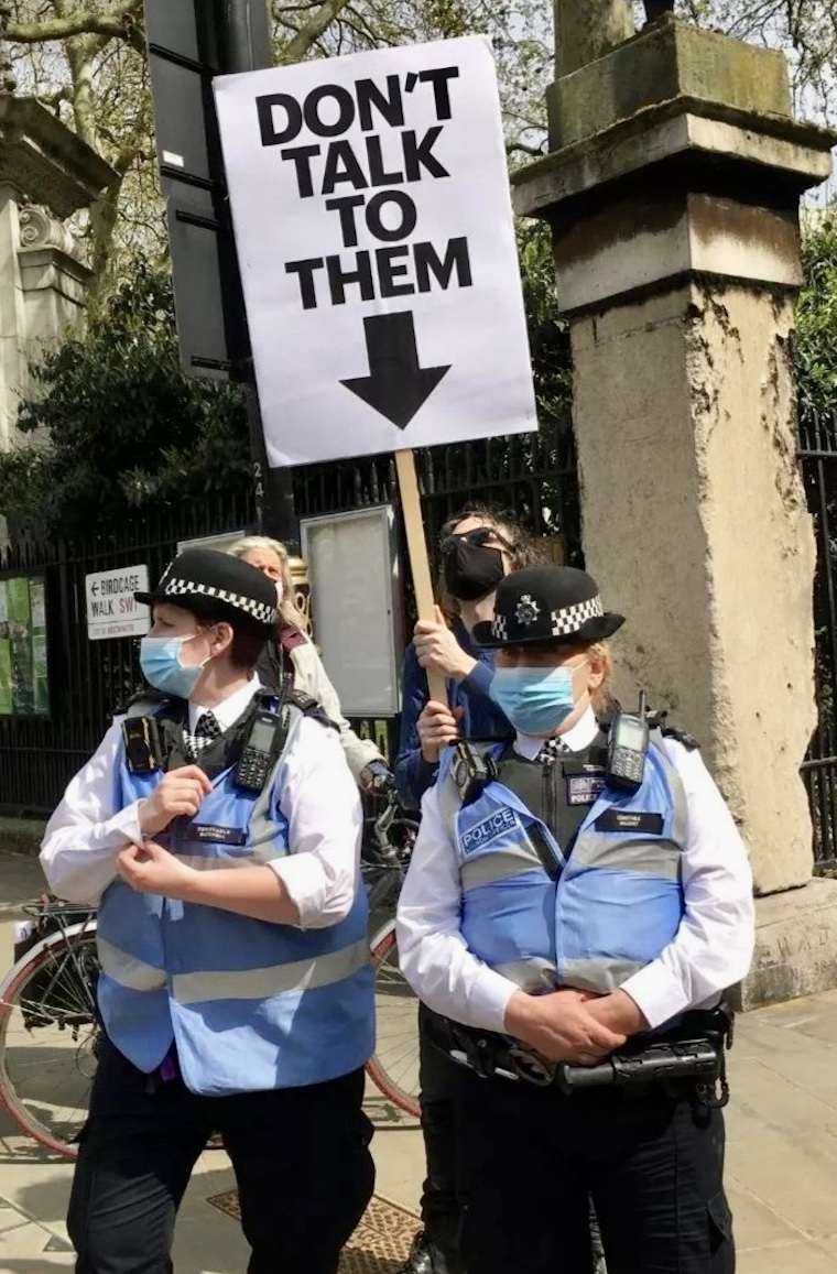 British cops