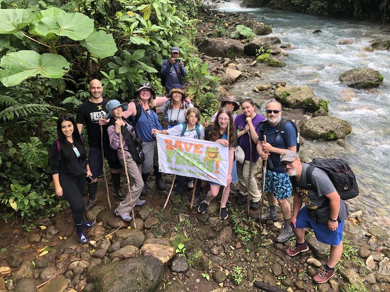 Save the Frogs ecotour 2022