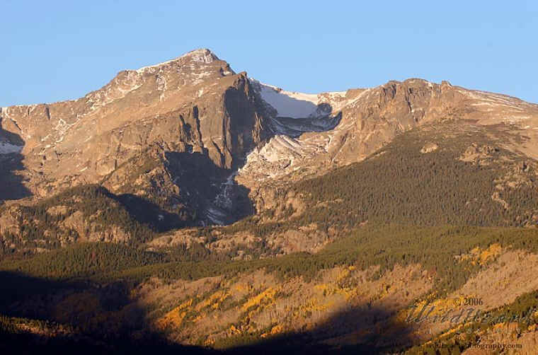 Colorado�s Hallet Peak and Flattop Mountain