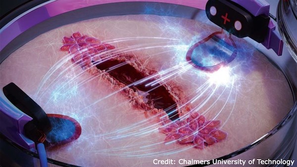 electricity wound healing