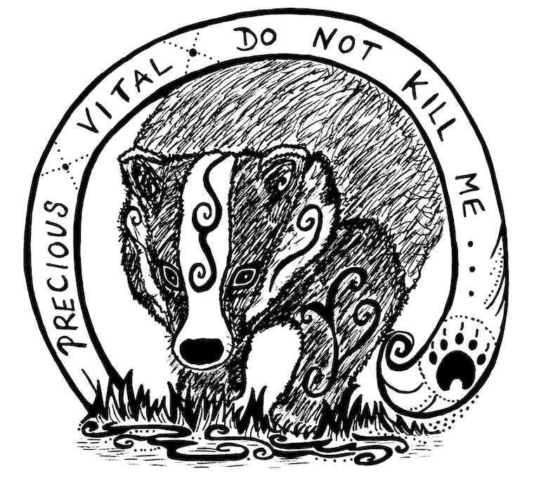 Badge drawing