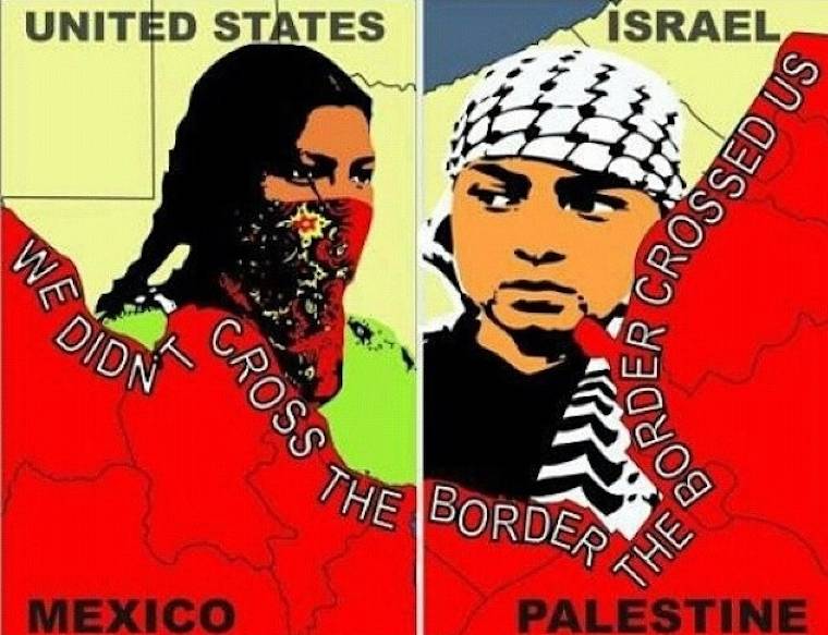 Borders Mexico Palestine
