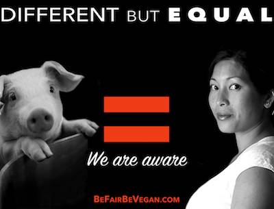 be fair be vegan
