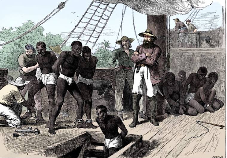 American slave ship