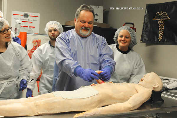 life-size synthetic cadaver
