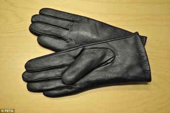 dog skin gloves