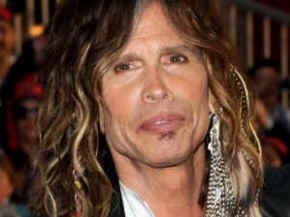 Steven,Tyler,feather,hair,extension