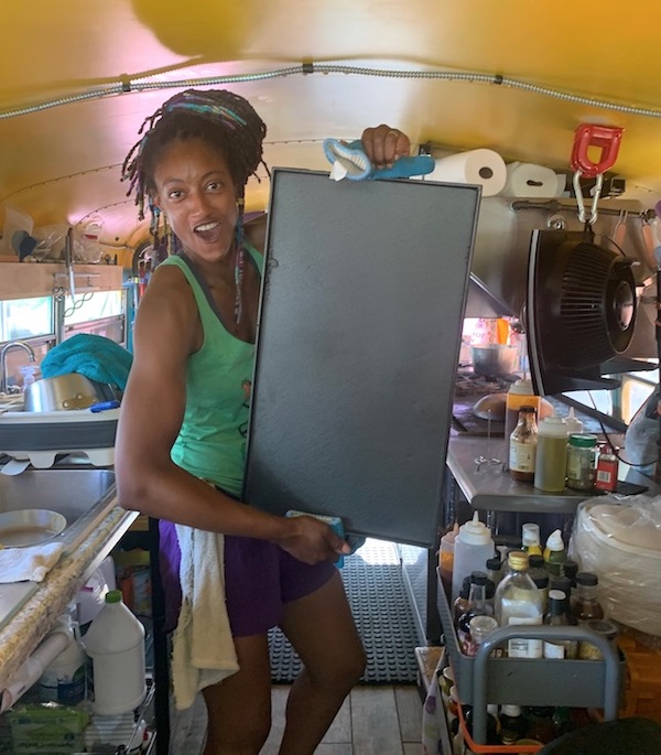 vegan bus