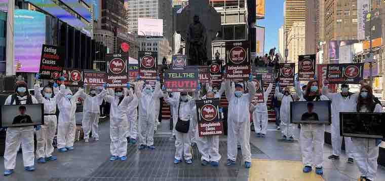 pandemic demonstration