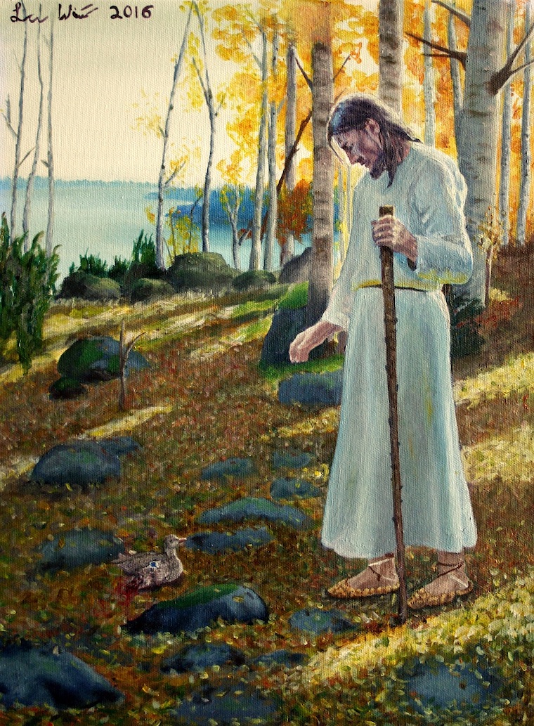Jesus and Duck