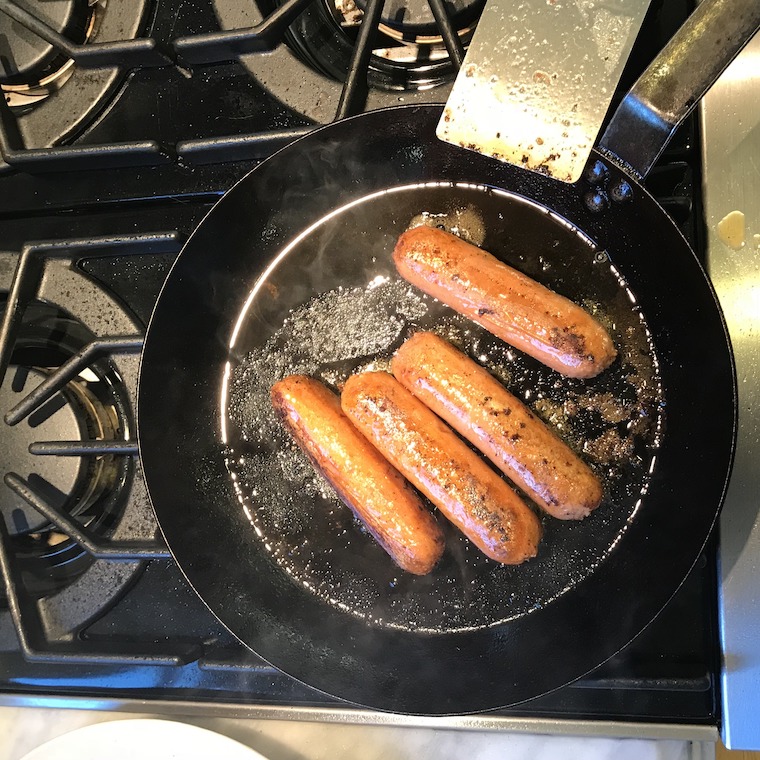 Beyond Meat sausages