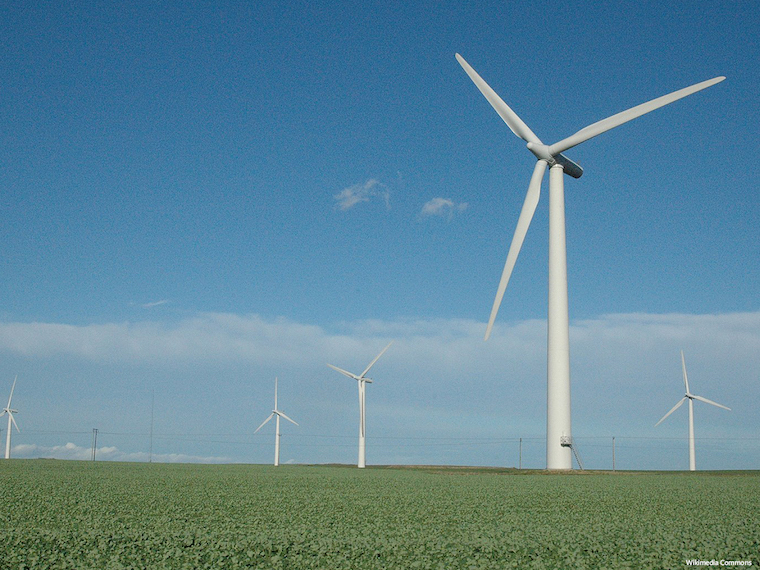 wind turbines