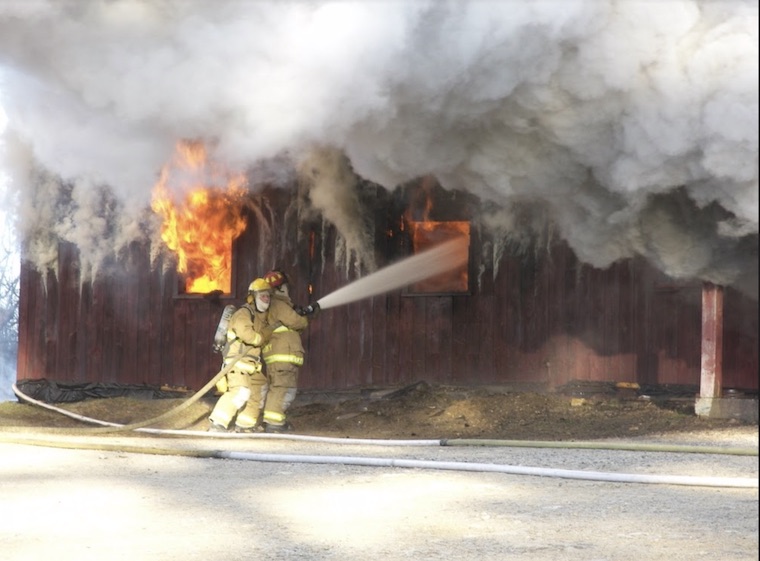 barn fire