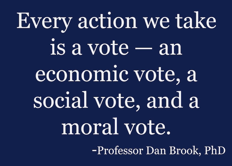actions equals votes