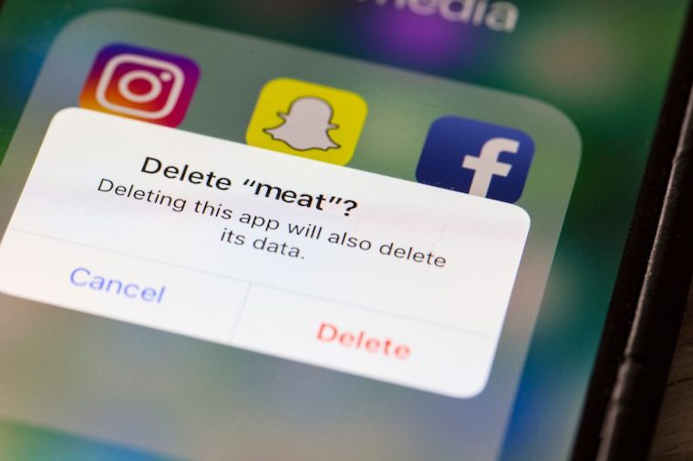 delete meat
