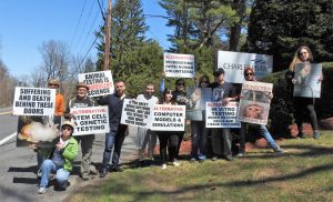 Protesting Animal Testing