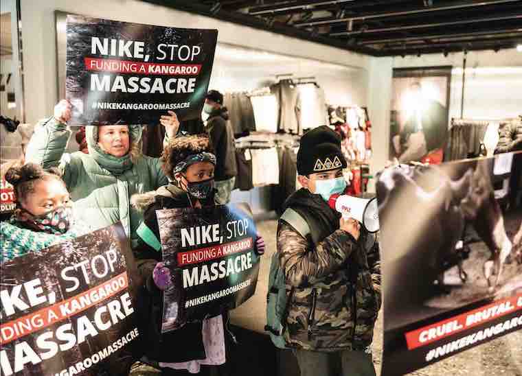 Nike protest