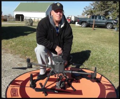 Steve Hindi's drone