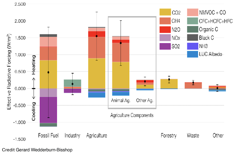 greenhouse gases infographic