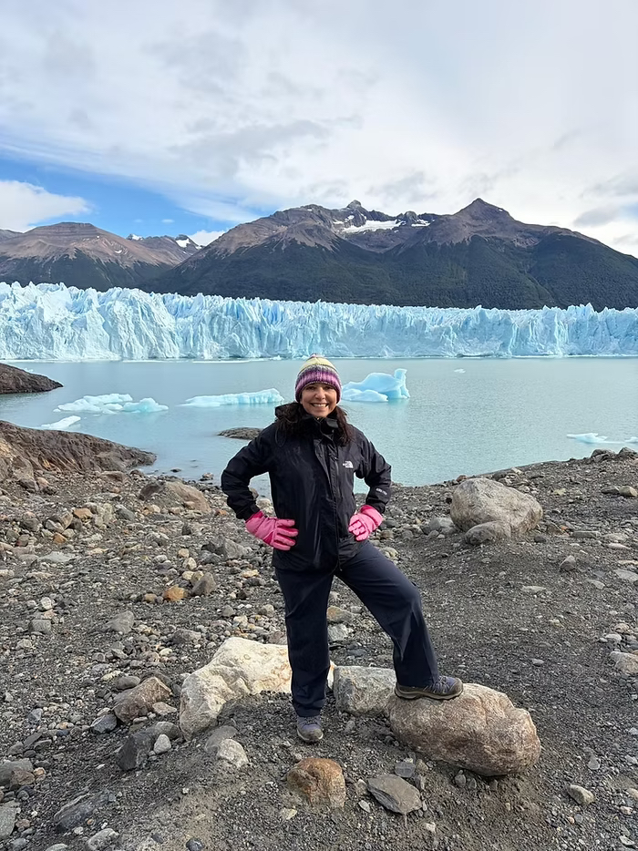 Lorena Mucke in Patagonia