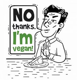 vegan 'no'