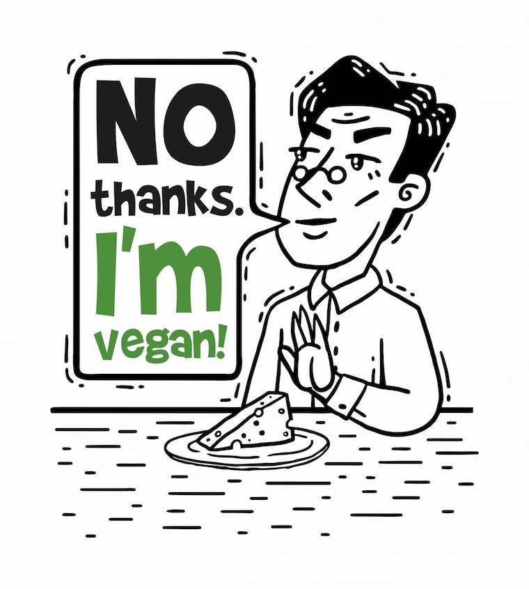 no thanks I'm vegan