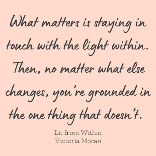 Victoria Moran quote