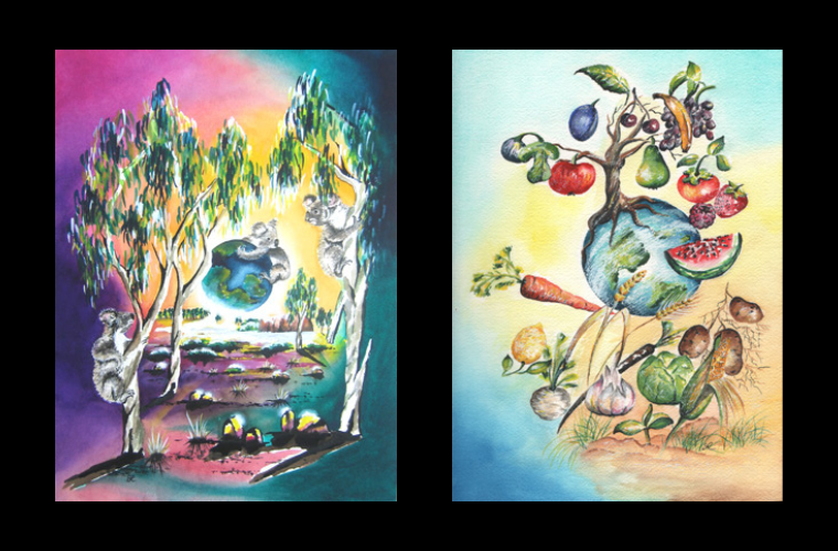 paintings by Madeleine Tuttle