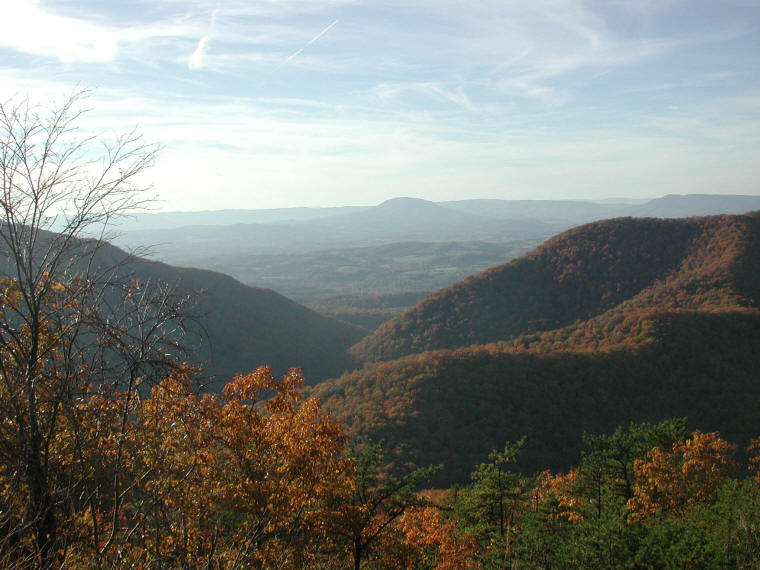 Blue Ridge Mountains in Virginia 3 Nov 2005 - 01