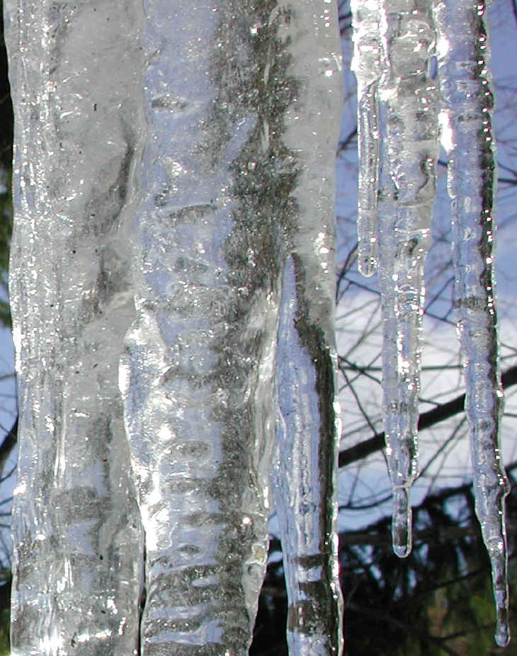 Water and Ice - Icicles - January 2003 - 02