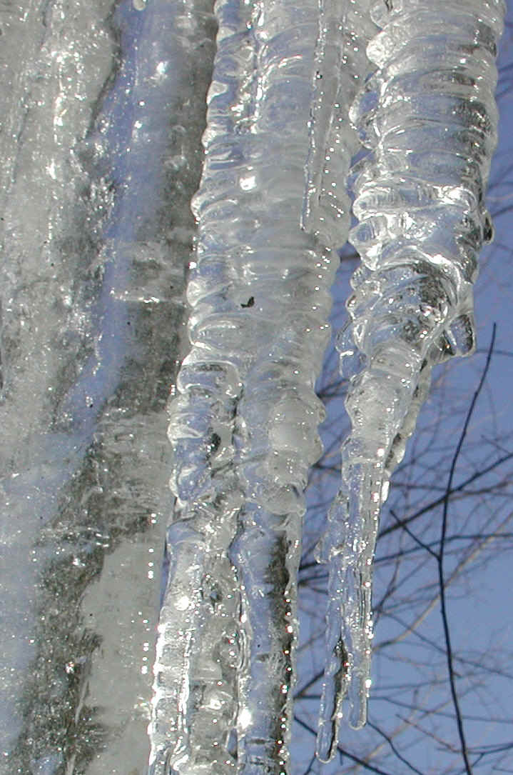 Water and Ice - Icicles - January 2003 - 04