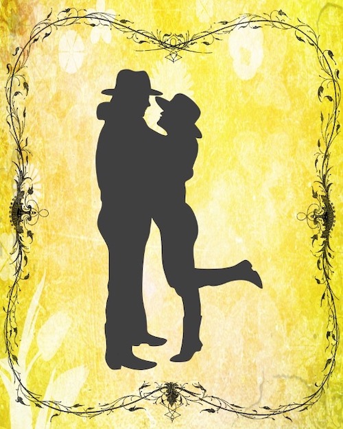 dancing couple