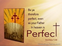 Father in heaven is perfect