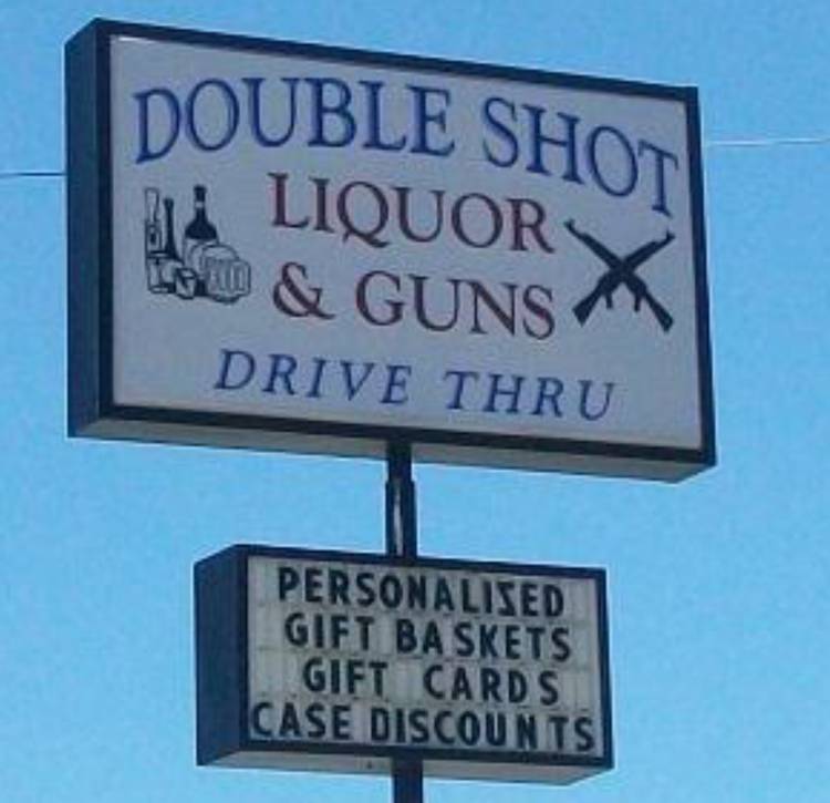 liquor and guns