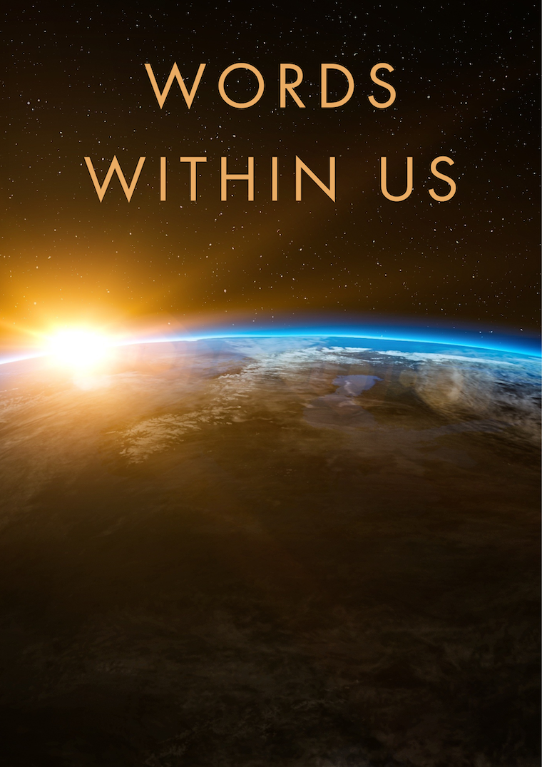 title and sun rising over planet Earth