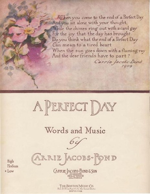 a perfect day