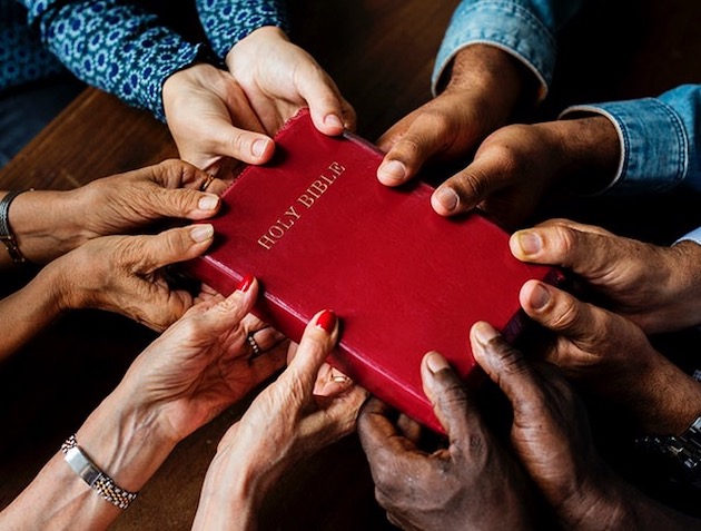 hands on Bibles