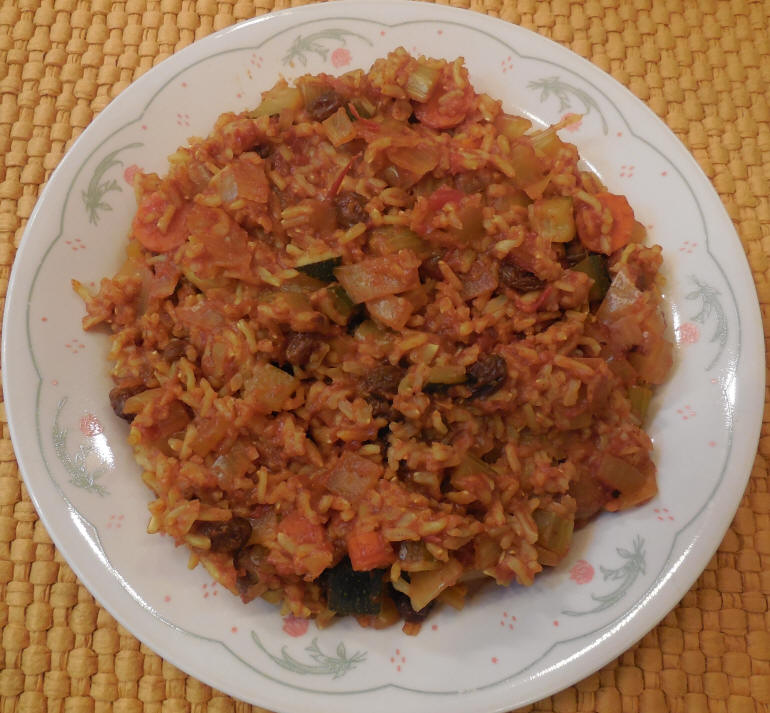 Basmati Rice Vegetable Curry