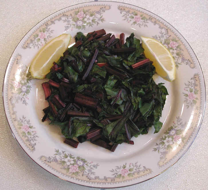 Beet Greens - Steamed