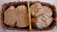 Bread - Spelt Barley Rolls with Sesame Seeds