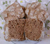 Bread - Spelt Rolls - Whole Grain with Sesame Seeds
