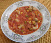 Cabbage Soup Chick Pea Elbows