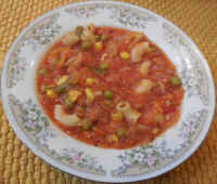 Cabbage Soup Chick Pea Elbows