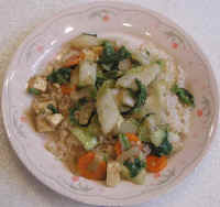Chinese Cabbage and Tofu