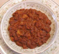 Plantain and Kidney Bean Chili