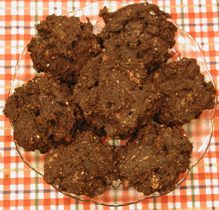 Cookies - Plantain Carob Coconut Raisin Almond