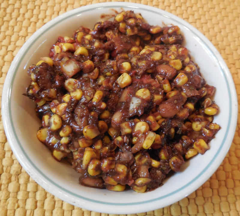 Corn Beans Tex-Mex Style