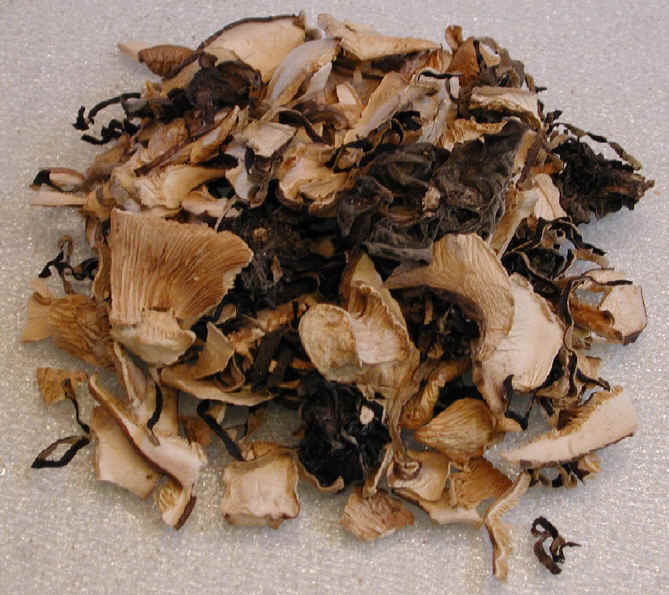 Mushrooms, Stir-Fry Mix, Dry