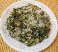 Kale Rice (Chinese Style)