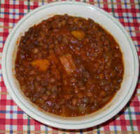 Lentil Sweet Potato Chili